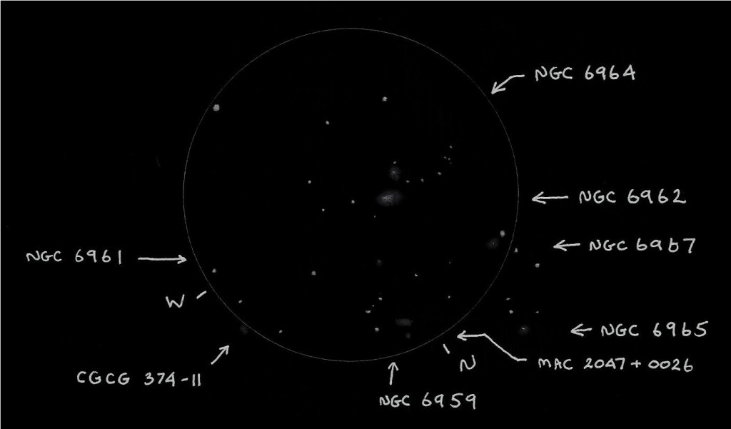 GG&C A.L. Additional Cluster #44 (NGC 6962 Cluster) - Copyright (c) 2013 Robert D. Vickers, Jr.