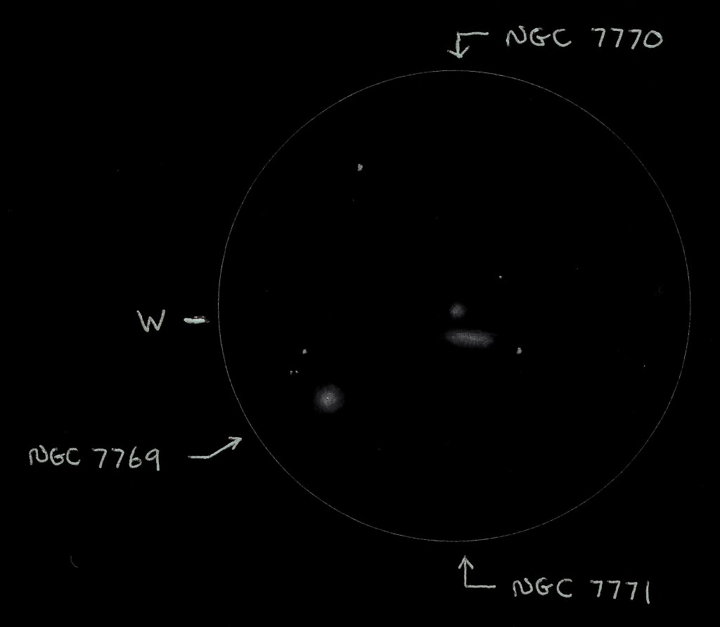 GG&C Trio #49 (NGC 7769 Group) - Copyright (c) 2013 Robert D. Vickers, Jr.