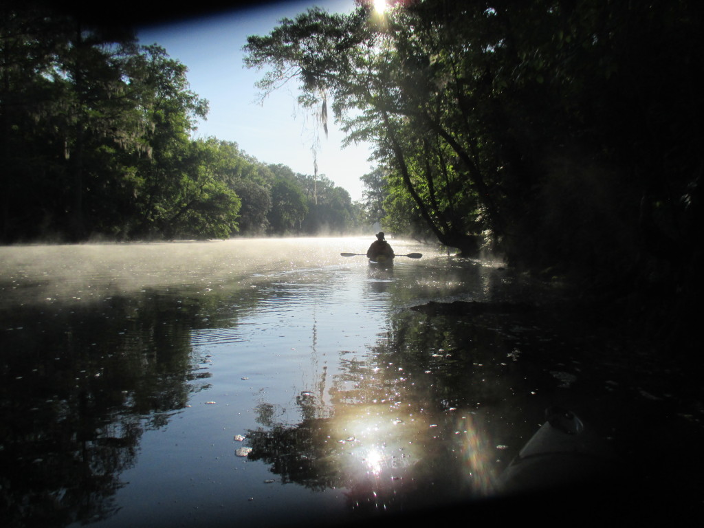 Mist on the Santa Fe River - © Copyright 2015 Robert D. Vickers, Jr.